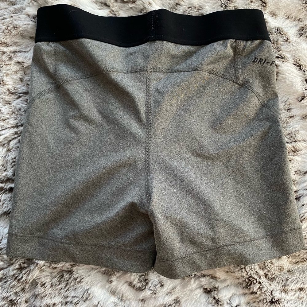 NIKE SPANDEX SHORTS GRAY - Picture 4 of 6